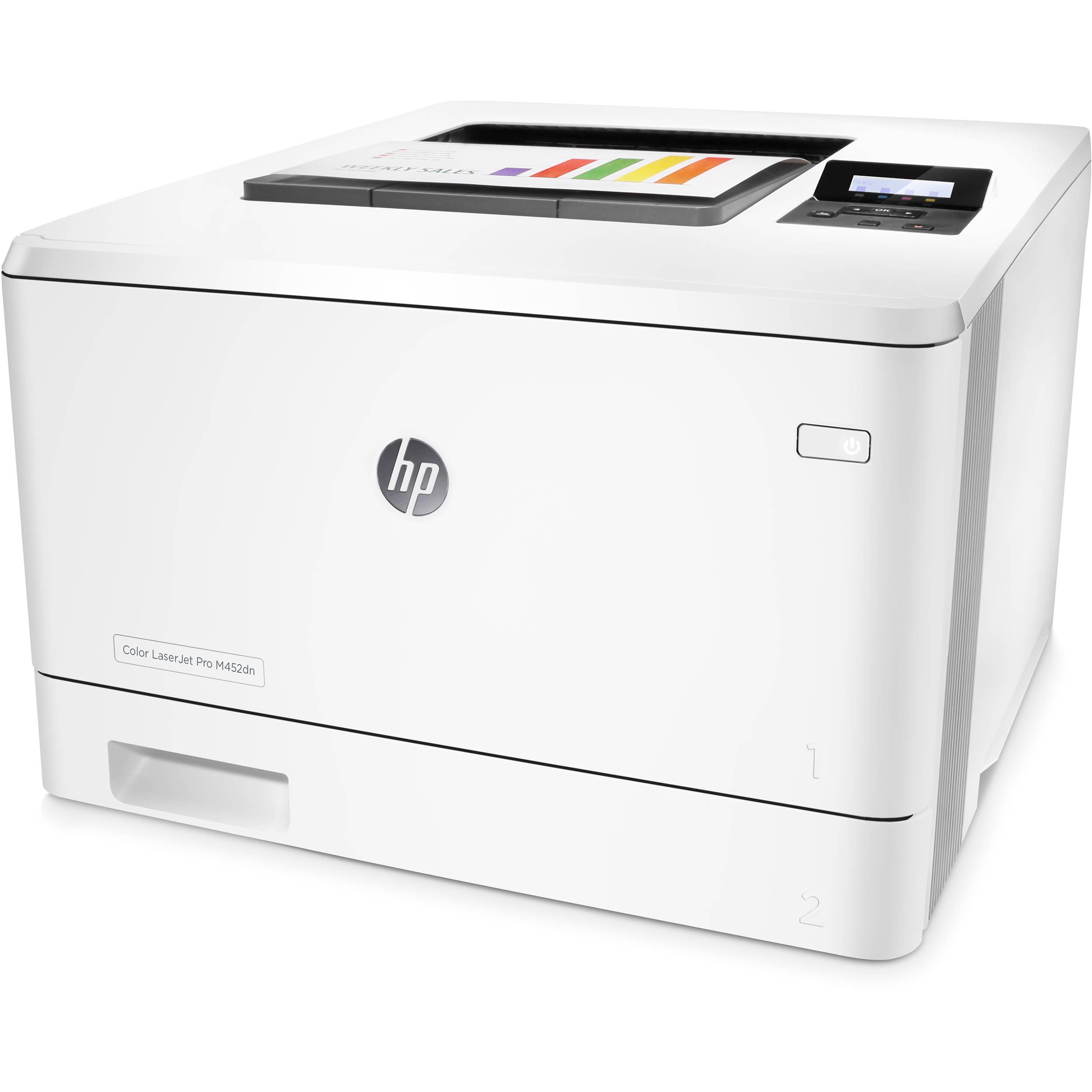 پرینتر لیزری تک کاره رنگی مدل HP Color LaserJet Pro M452dn